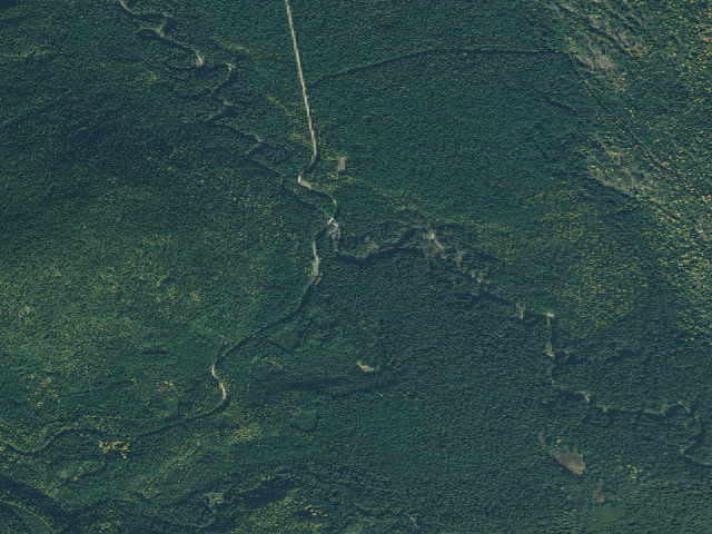 Aerial image of USFS dispersed camp — ID #6