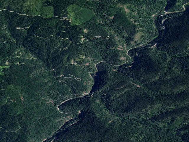 Aerial image of USFS dispersed camp — ID #601