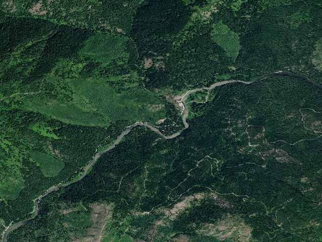 Aerial image of USFS dispersed camp — ID #603