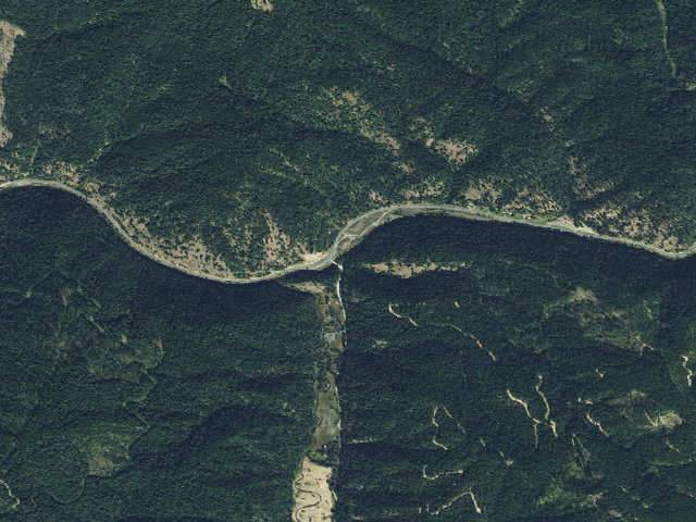 Aerial image of USFS dispersed camp — ID #605