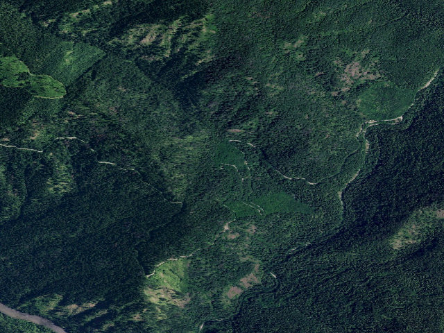 Aerial image of USFS dispersed camp — ID #607