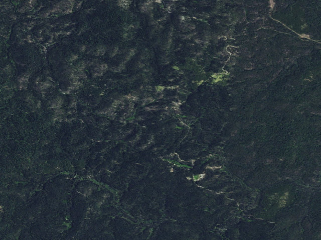 Aerial image of USFS dispersed camp — ID #61