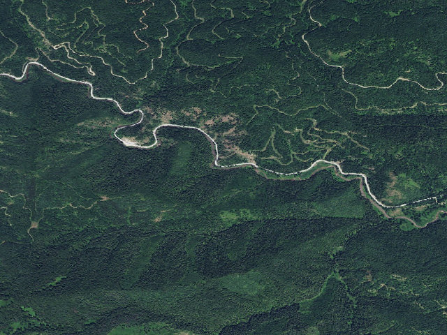 Aerial image of USFS dispersed camp — ID #612