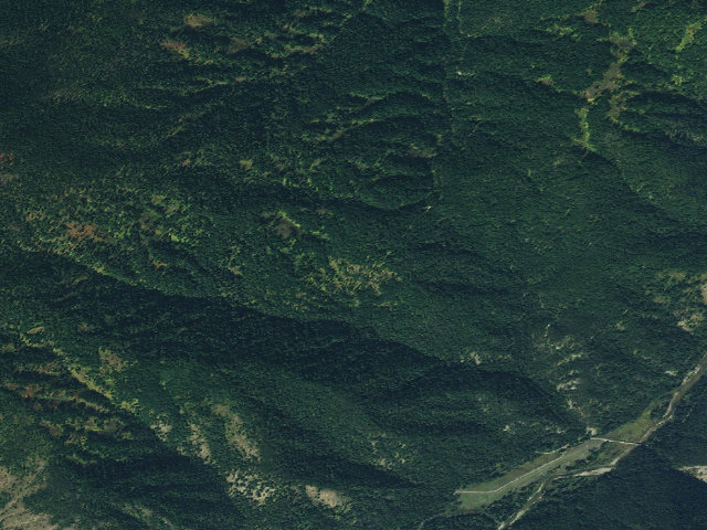 Aerial image of USFS dispersed camp — ID #62