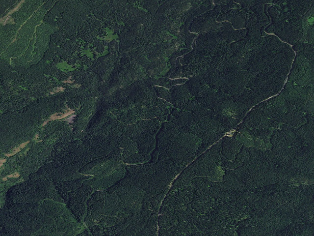 Aerial image of USFS dispersed camp — ID #620