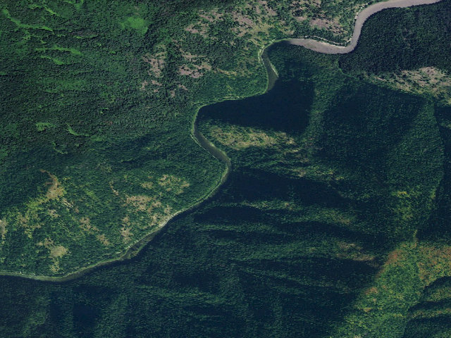 Aerial image of USFS dispersed camp — ID #621