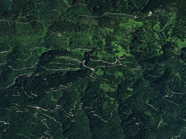 Aerial image of USFS dispersed camp — ID #625