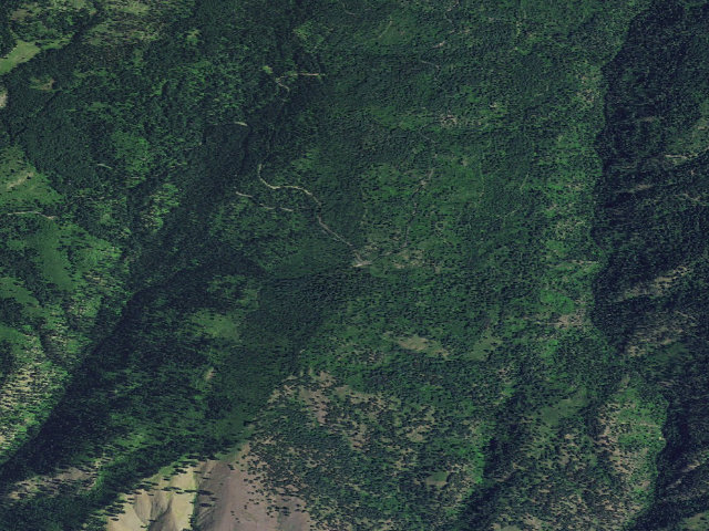 Aerial image of USFS dispersed camp — ID #63