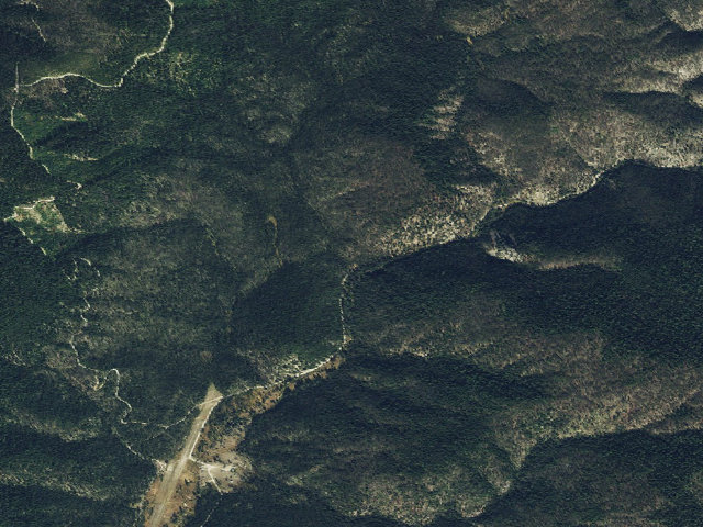 Aerial image of USFS dispersed camp — ID #630