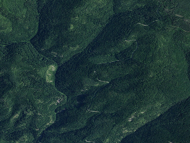 Aerial image of USFS dispersed camp — ID #633