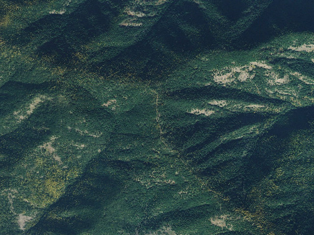 Aerial image of USFS dispersed camp — ID #636