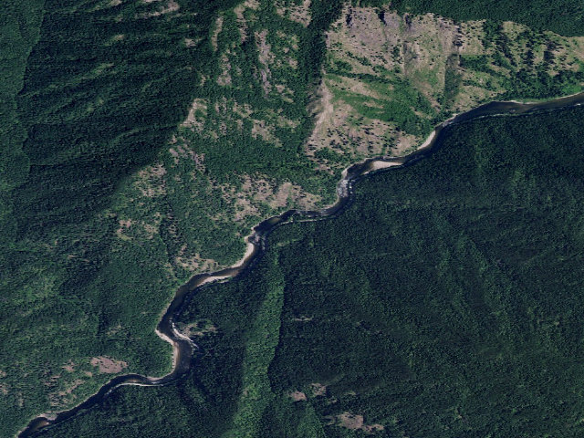 Aerial image of USFS dispersed camp — ID #637