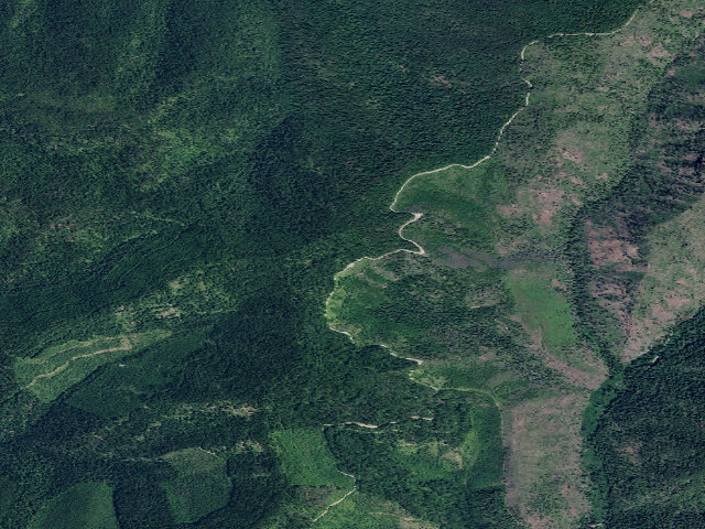 Aerial image of USFS dispersed camp — ID #639