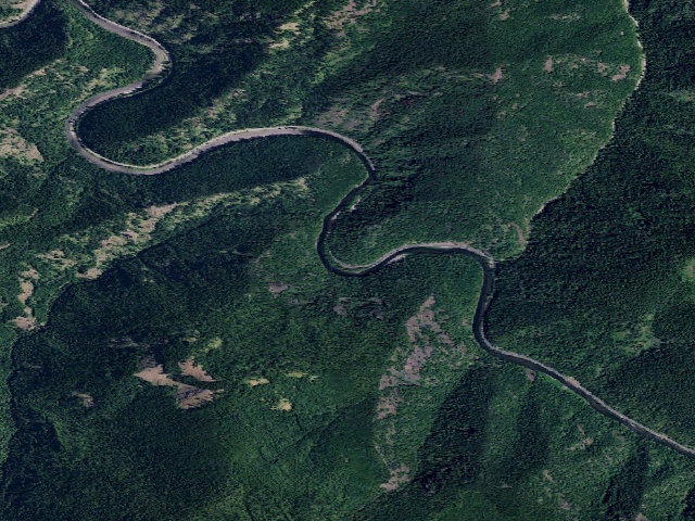 Aerial image of USFS dispersed camp — ID #64