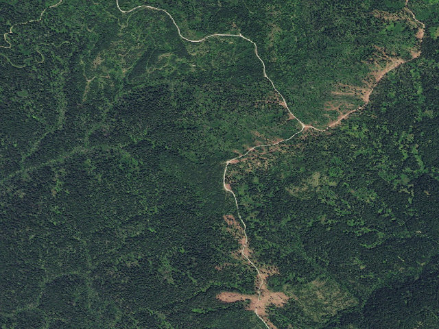 Aerial image of USFS dispersed camp — ID #646