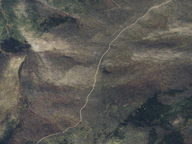 Aerial image of USFS dispersed camp — ID #649