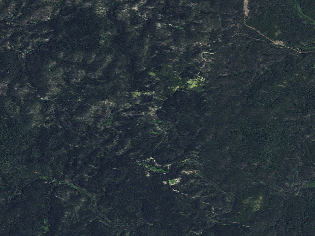 Aerial image of USFS dispersed camp — ID #654