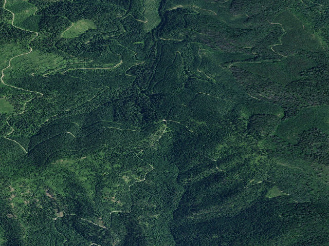 Aerial image of USFS dispersed camp — ID #657