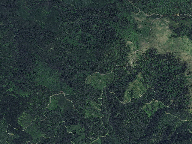 Aerial image of USFS dispersed camp — ID #660