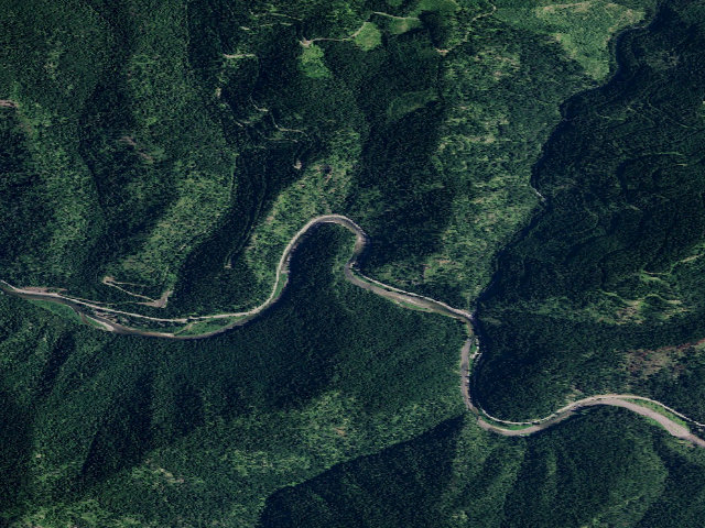 Aerial image of USFS dispersed camp — ID #663
