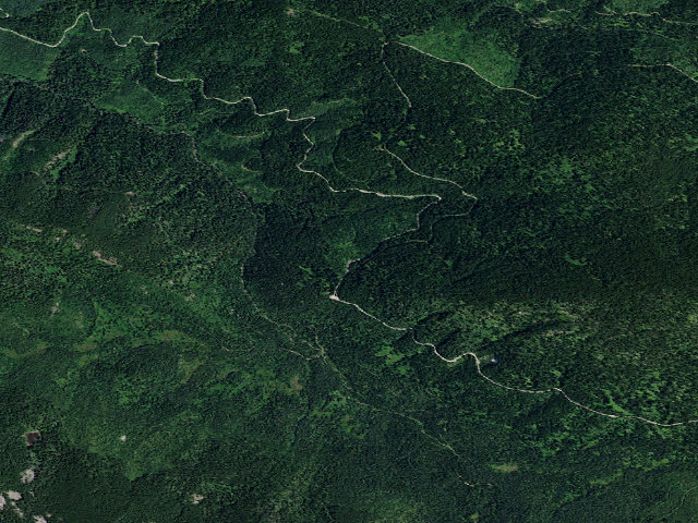 Aerial image of USFS dispersed camp — ID #665