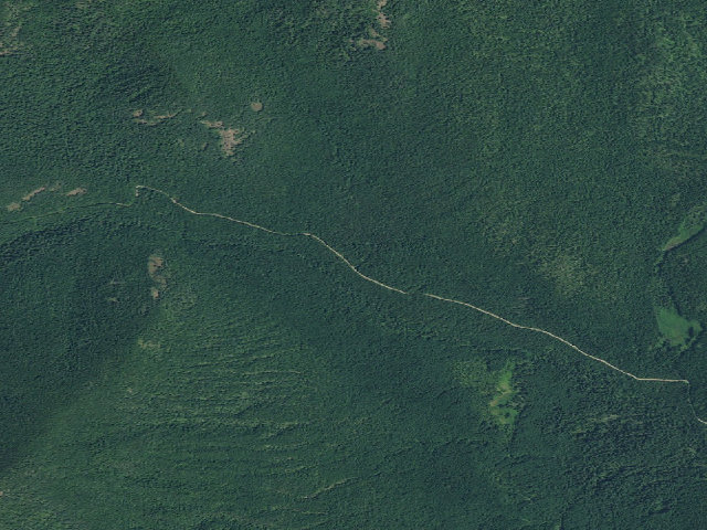 Aerial image of USFS dispersed camp — ID #666