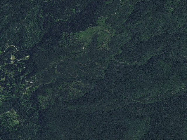 Aerial image of USFS dispersed camp — ID #67