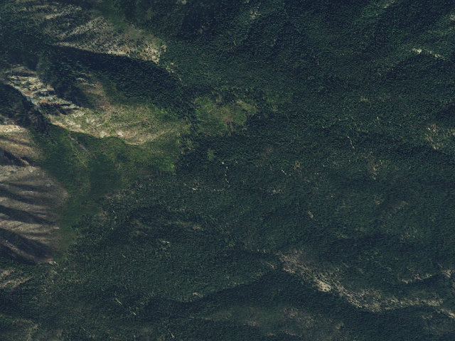 Aerial image of USFS dispersed camp — ID #673