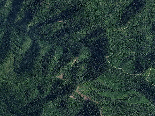 Aerial image of USFS dispersed camp — ID #674