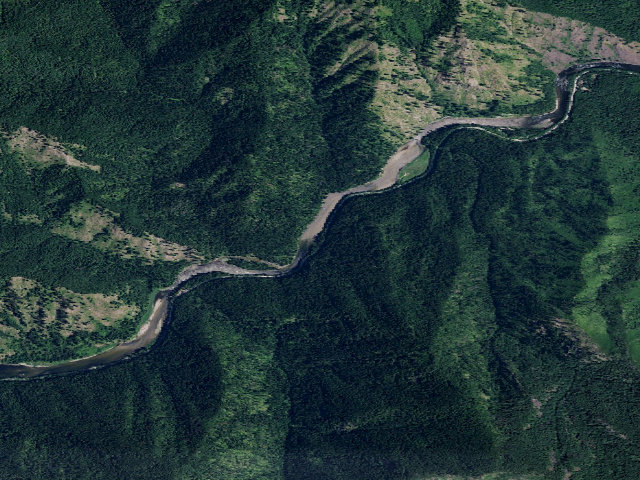 Aerial image of USFS dispersed camp — ID #679