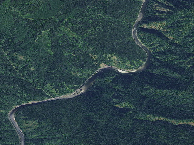 Aerial image of USFS dispersed camp — ID #694