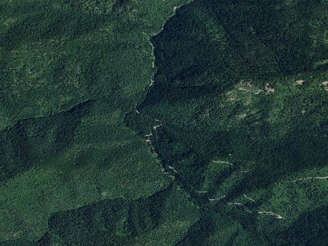 Aerial image of USFS dispersed camp — ID #695