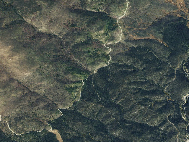 Aerial image of USFS dispersed camp — ID #7