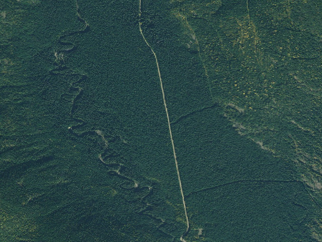 Aerial image of USFS dispersed camp — ID #7