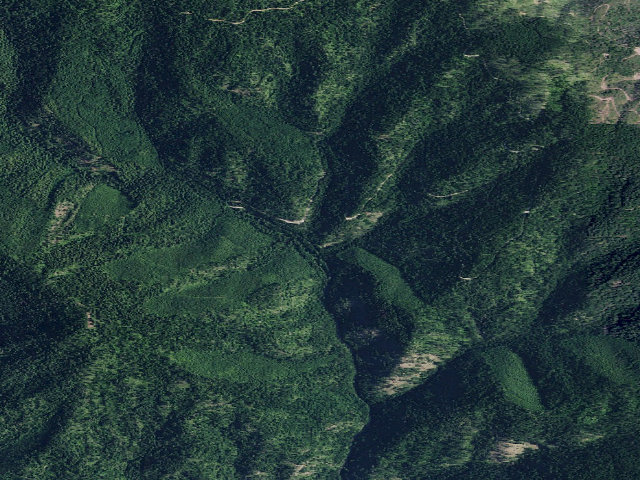 Aerial image of USFS dispersed camp — ID #70