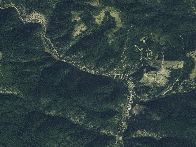 Aerial image of USFS dispersed camp — ID #706