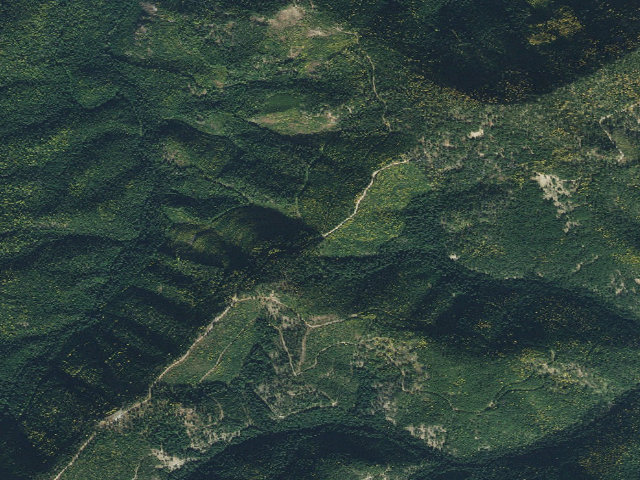 Aerial image of USFS dispersed camp — ID #71
