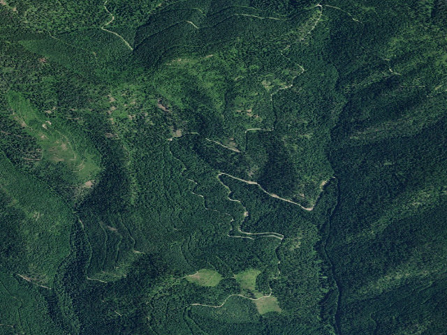 Aerial image of USFS dispersed camp — ID #713