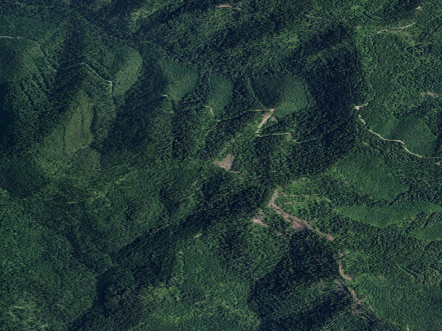 Aerial image of USFS dispersed camp — ID #714