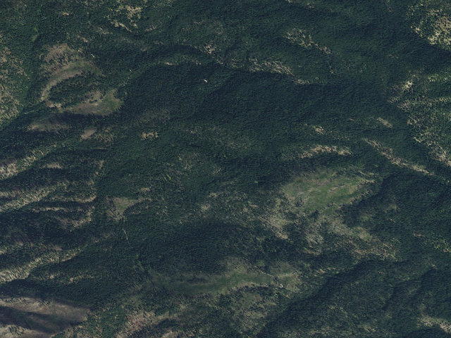 Aerial image of USFS dispersed camp — ID #716