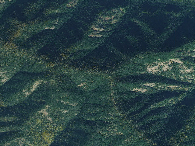Aerial image of USFS dispersed camp — ID #72