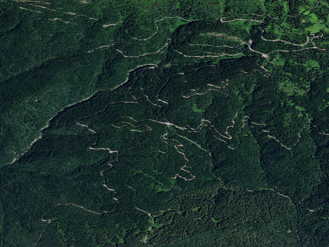 Aerial image of USFS dispersed camp — ID #723