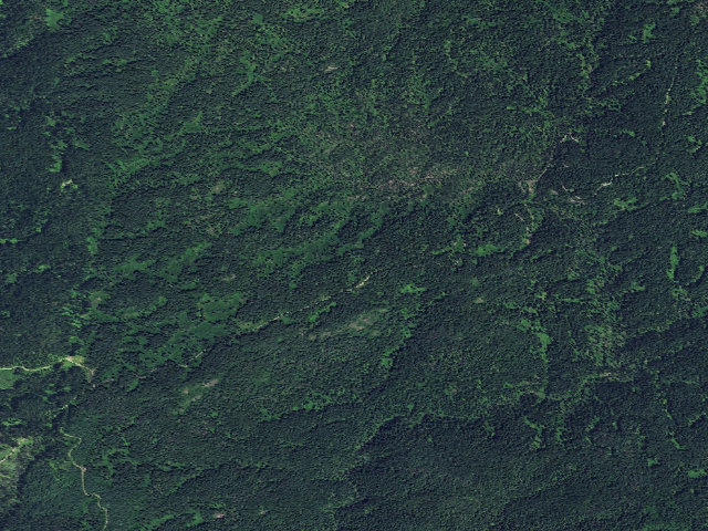 Aerial image of USFS dispersed camp — ID #727