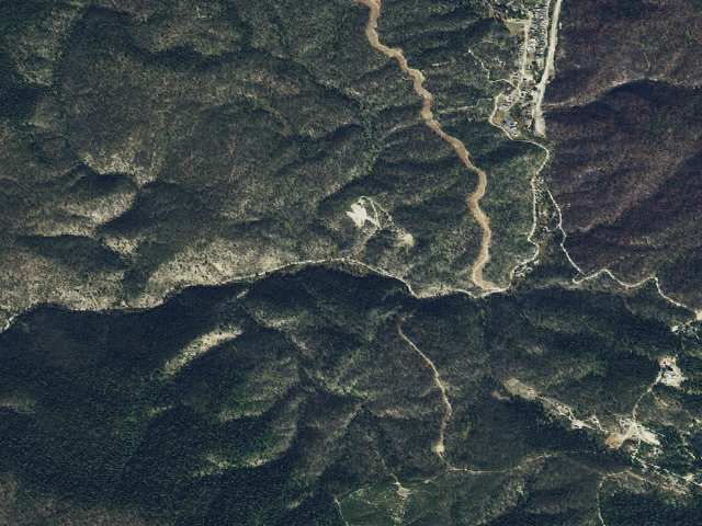 Aerial image of USFS dispersed camp — ID #73