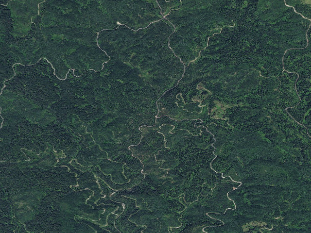 Aerial image of USFS dispersed camp — ID #732