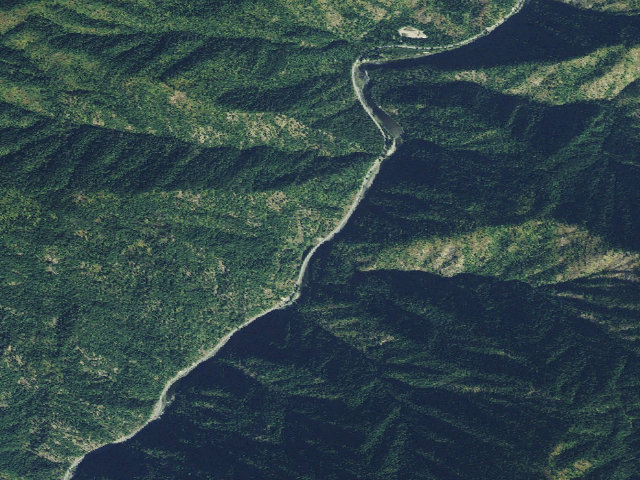 Aerial image of USFS dispersed camp — ID #735