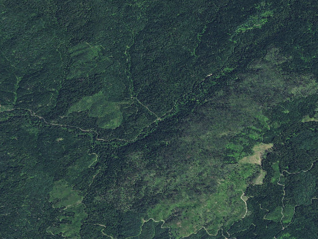Aerial image of USFS dispersed camp — ID #741