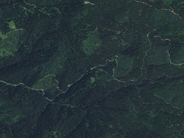 Aerial image of USFS dispersed camp — ID #747