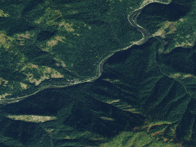 Aerial image of USFS dispersed camp — ID #764