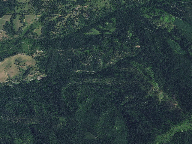 Aerial image of USFS dispersed camp — ID #765